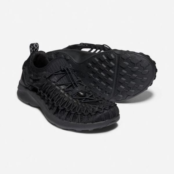 Keen Outlet Men's Uneek SNK Shoe-Black/Black