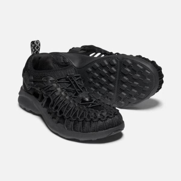 Keen Outlet Women's Uneek SNK Shoe-Black/Black - Click Image to Close