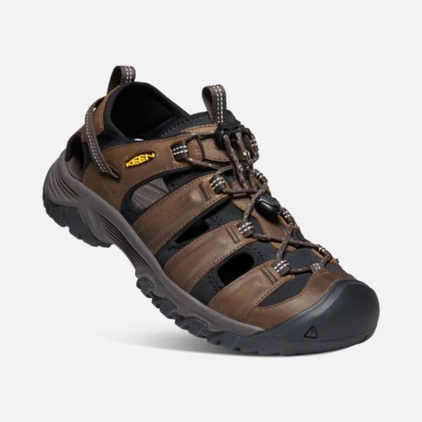 Keen Outlet Men's Targhee III Sandal-Bison/Mulch