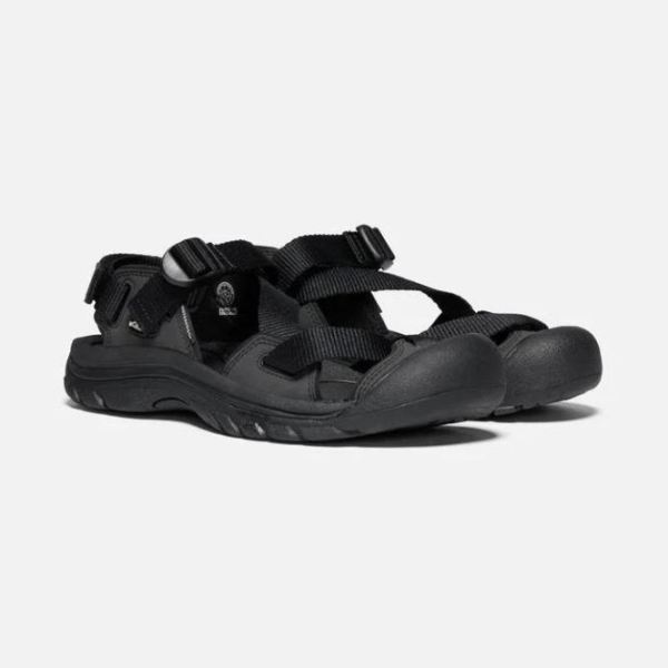 Keen Outlet Women's Zerraport II Sandal-Black/Black - Click Image to Close