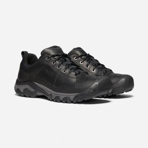 Keen Outlet Men's Targhee III Oxford Shoe-Black/Magnet - Click Image to Close