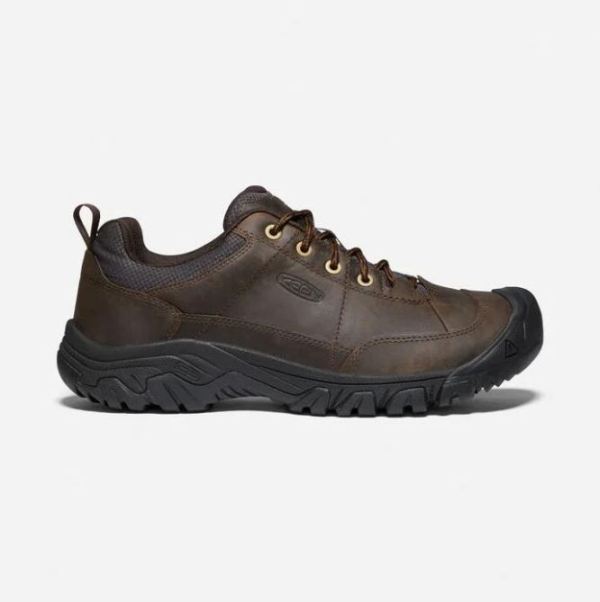 Keen Outlet Men's Targhee III Oxford Shoe-Dark Earth/Mulch