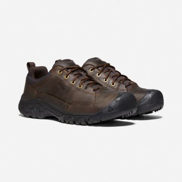 Keen Outlet Men's Targhee III Oxford Shoe-Dark Earth/Mulch