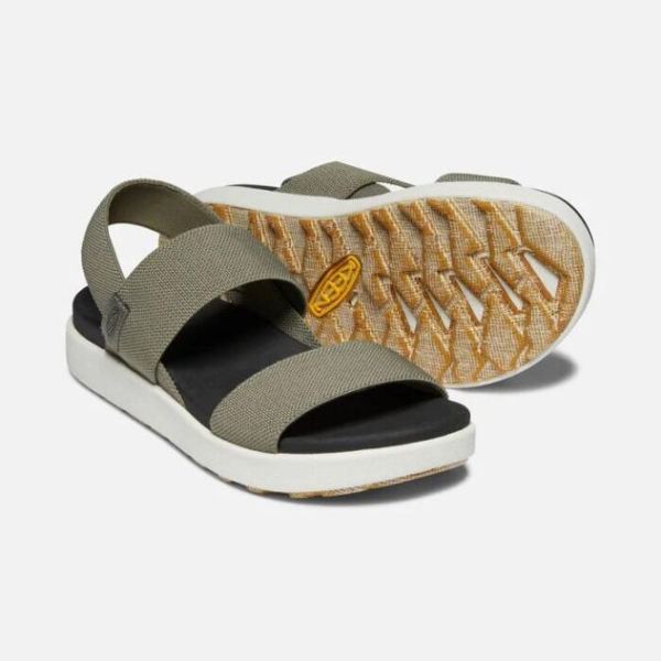 Keen Outlet Women's Elle Backstrap Sandal-Dusty Olive - Click Image to Close