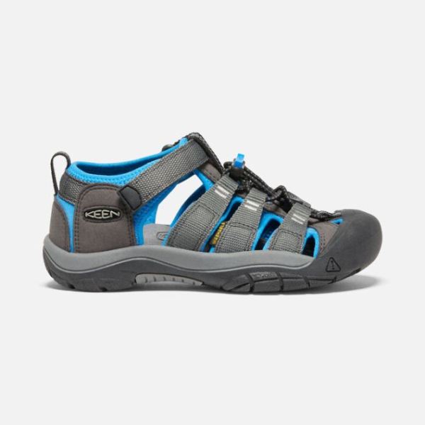 Keen Outlet Big Kids' Newport H2-Magnet/Brilliant Blue - Click Image to Close