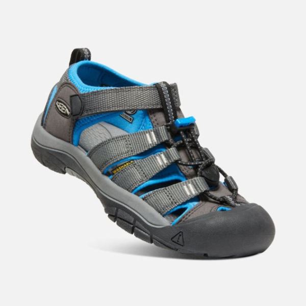 Keen Outlet Big Kids' Newport H2-Magnet/Brilliant Blue