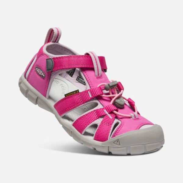 Keen Outlet Big Kids' Seacamp II CNX-Very Berry/Dawn Pink