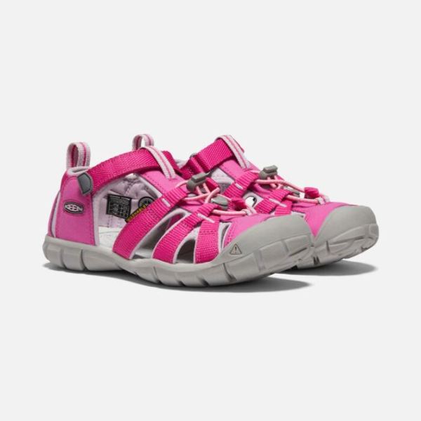 Keen Outlet Big Kids' Seacamp II CNX-Very Berry/Dawn Pink - Click Image to Close