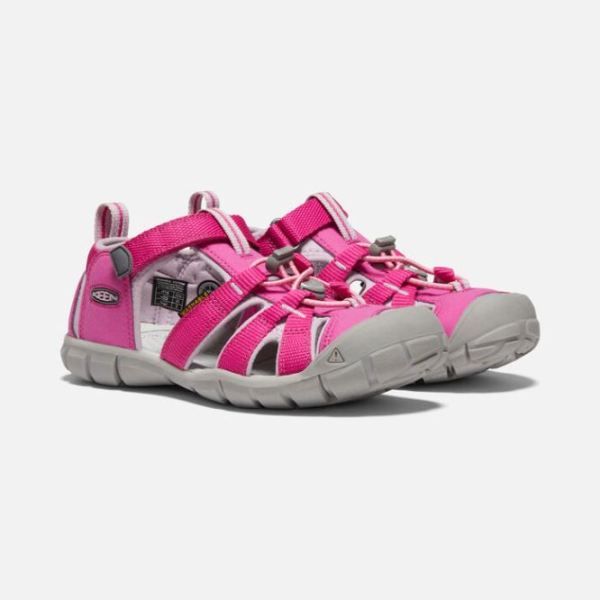 Keen Outlet Big Kids' Seacamp II CNX-Very Berry/Dawn Pink