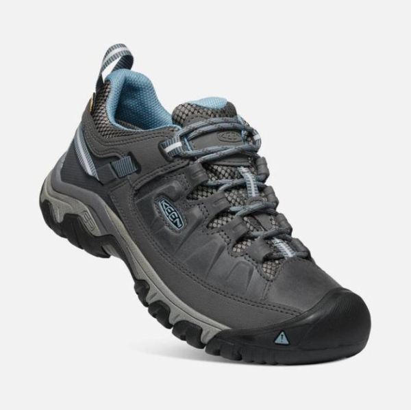 Keen Outlet Women's Targhee III Waterproof-Magnet/Atlantic Blue - Click Image to Close