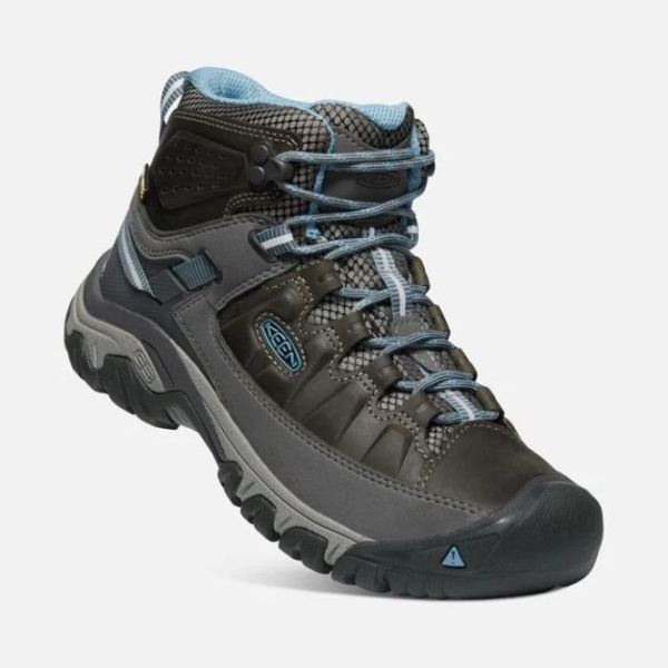 Keen Outlet Women's Targhee III Waterproof Mid-Magnet/Atlantic Blue - Click Image to Close