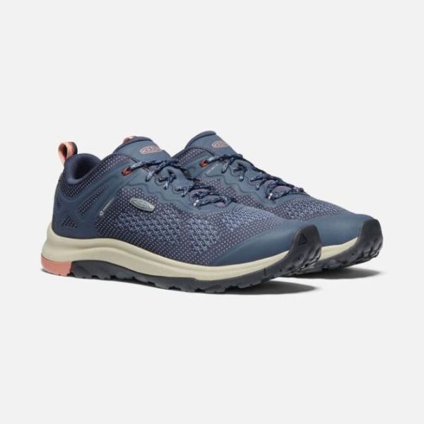 Keen Outlet Women's Terradora II Vent Shoe-Blue Nights/Redwood