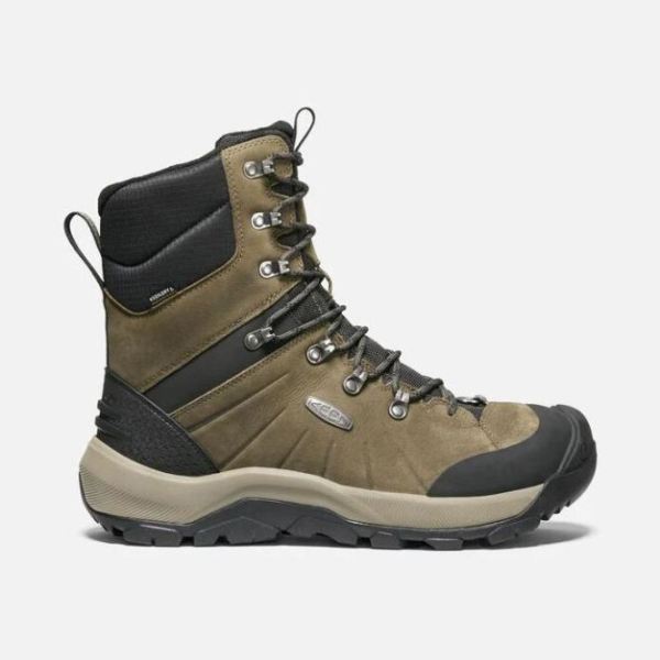 Keen Outlet Men's Revel IV High Polar Boot-Canteen/Black - Click Image to Close