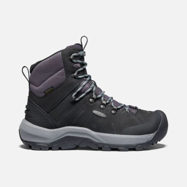 Keen Outlet Women's Revel IV Polar Boot-Black/Harbor Gray - Click Image to Close