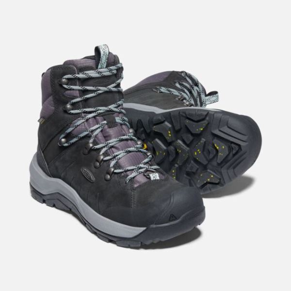 Keen Outlet Women's Revel IV Polar Boot-Black/Harbor Gray - Click Image to Close