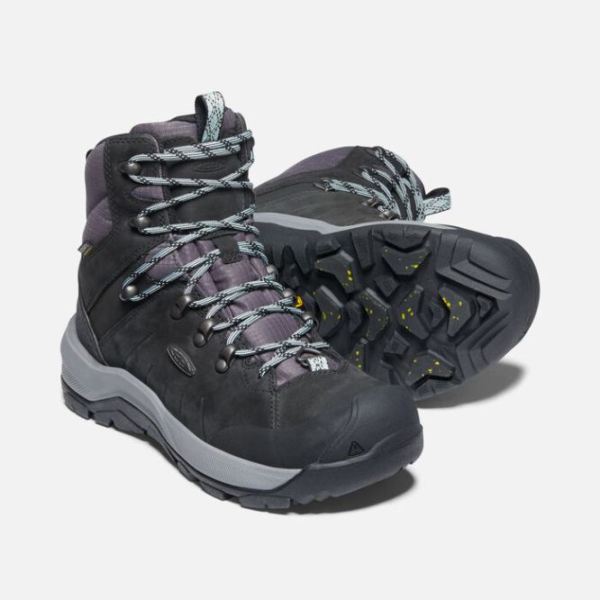 Keen Outlet Women's Revel IV Polar Boot-Black/Harbor Gray