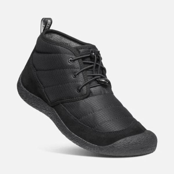 Keen Outlet Men's Howser II Chukka-Black/Black - Click Image to Close