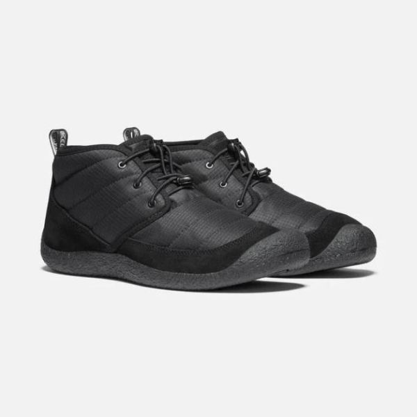 Keen Outlet Men's Howser II Chukka-Black/Black