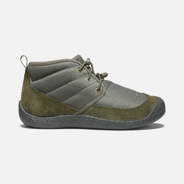 Keen Outlet Women's Howser II Chukka-Dusty Olive/Dark Olive