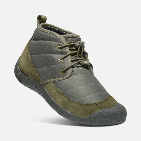 Keen Outlet Women's Howser II Chukka-Dusty Olive/Dark Olive - Click Image to Close
