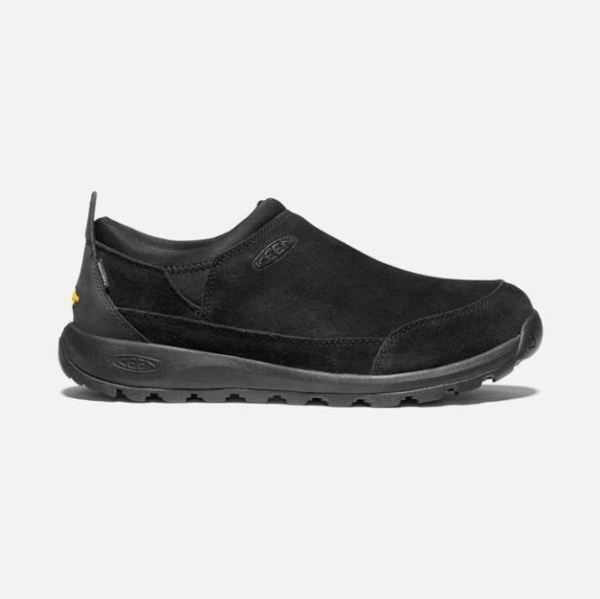 Keen Outlet Men's Glieser Waterproof Moc-Black/Black