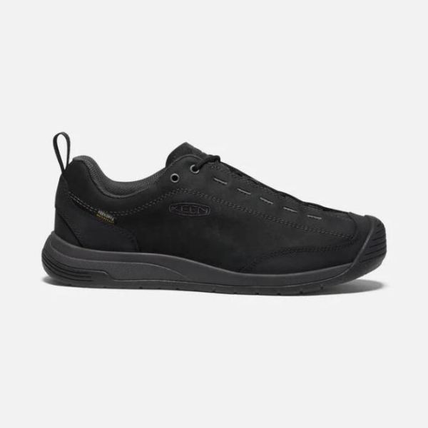 Keen Outlet Men's Jasper II Waterproof Shoe-Black/Raven