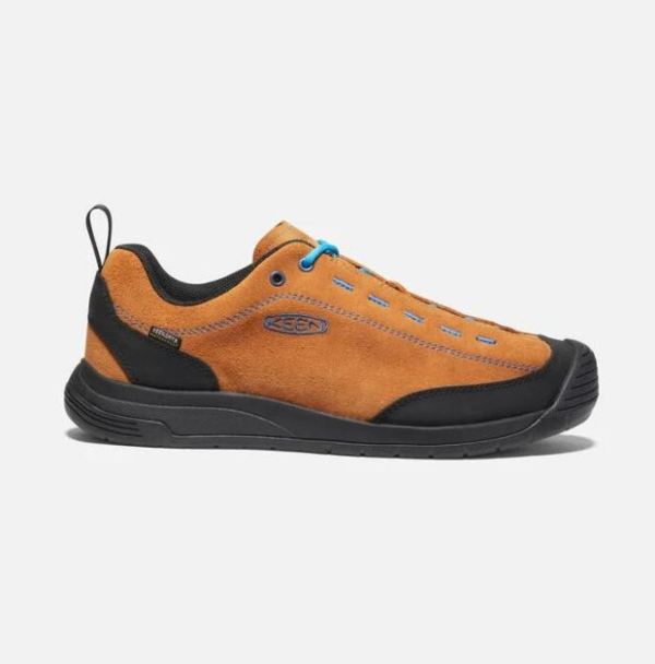 Keen Outlet Men's Jasper II Waterproof Shoe-Pumpkin Spice/Black - Click Image to Close