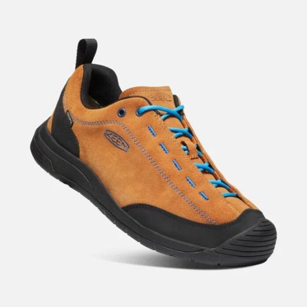 Keen Outlet Men's Jasper II Waterproof Shoe-Pumpkin Spice/Black