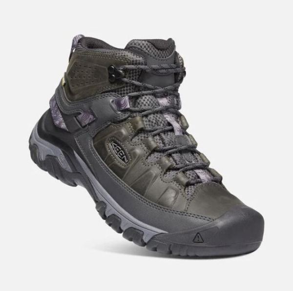 Keen Outlet Men's Targhee III Waterproof Mid-Magnet/Black - Click Image to Close