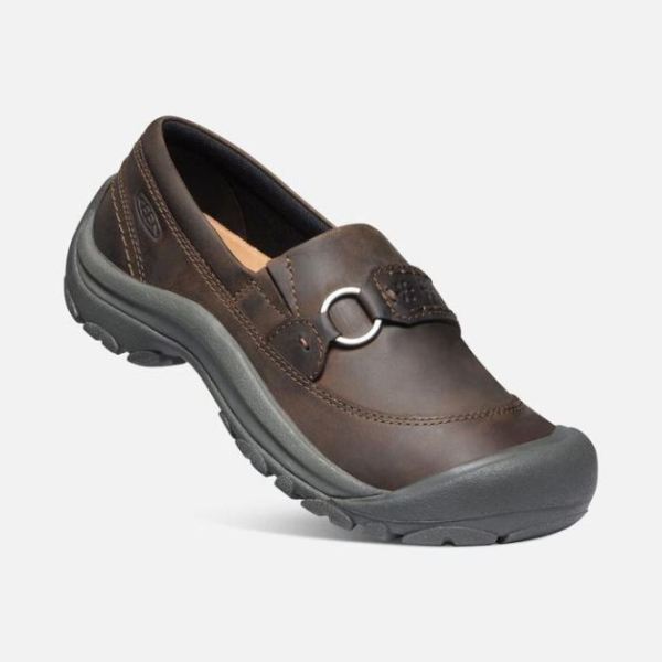 Keen Outlet Women's Kaci III Slip-On-Dark Earth/Canteen