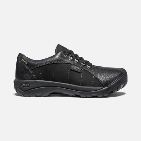 Keen Outlet Women's Presidio Waterproof Shoe-Black - Click Image to Close