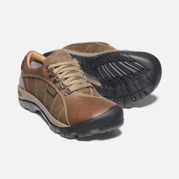 Keen Outlet Women's Presidio Waterproof Shoe- Brown - Click Image to Close