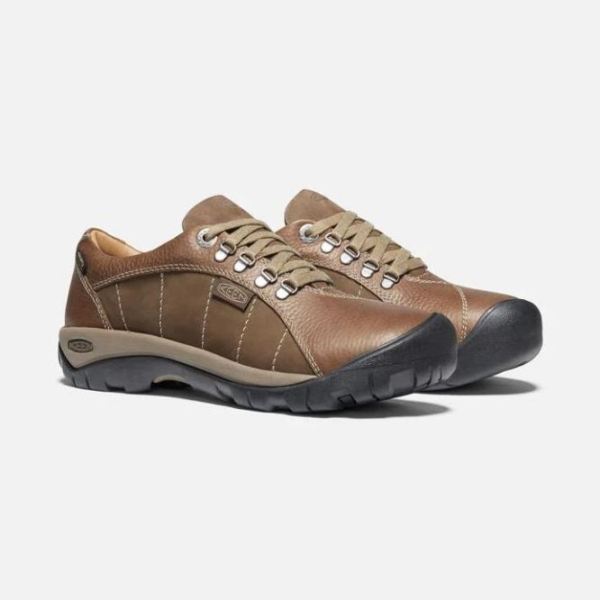 Keen Outlet Women's Presidio Waterproof Shoe- Brown