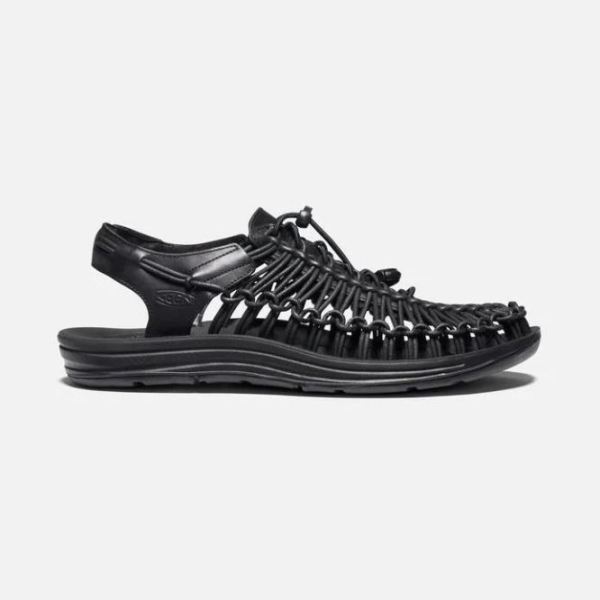 Keen Outlet Men's UNEEK Premium Leather-Black