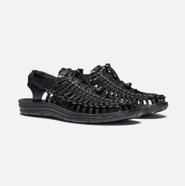 Keen Outlet Men's UNEEK Premium Leather-Black