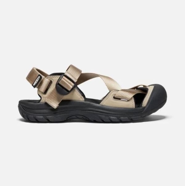 Keen Outlet Men's Zerraport II Sandal-Safari/Black