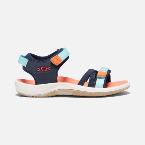 Keen Outlet Little Kids' Verano Sandal-Black Iris/Blue Tint