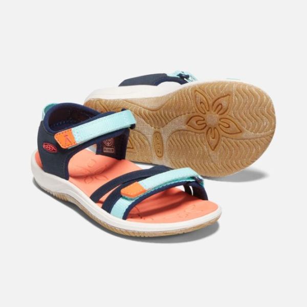 Keen Outlet Little Kids' Verano Sandal-Black Iris/Blue Tint