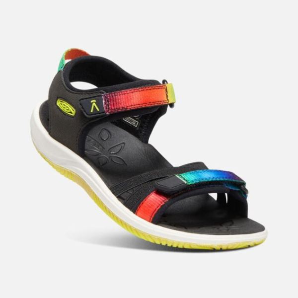 Keen Outlet Little Kids' Verano Sandal-Black/Original Tie Dye - Click Image to Close