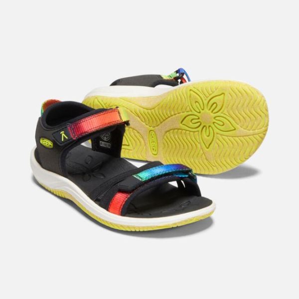 Keen Outlet Little Kids' Verano Sandal-Black/Original Tie Dye