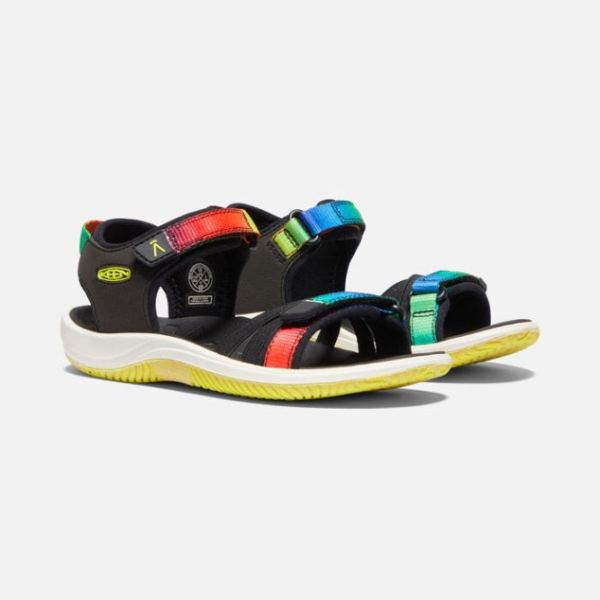 Keen Outlet Little Kids' Verano Sandal-Black/Original Tie Dye