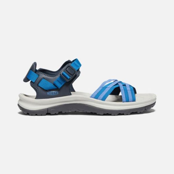 Keen Outlet Women's Terradora II Strappy Open-Toe-Navy/Mykonos Blue