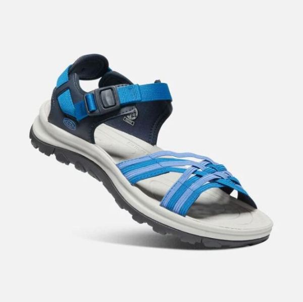 Keen Outlet Women's Terradora II Strappy Open-Toe-Navy/Mykonos Blue