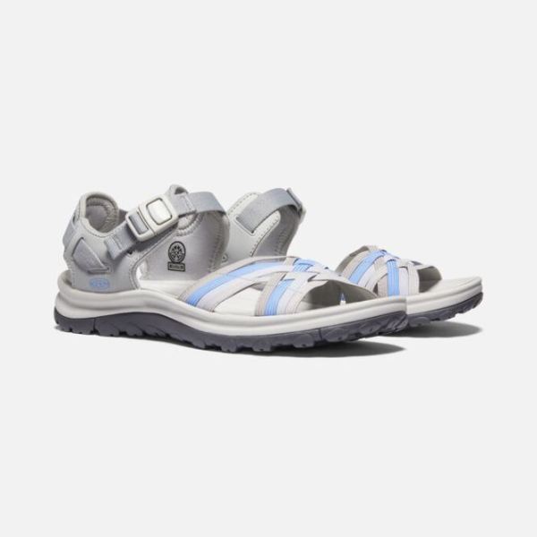 Keen Outlet Women's Terradora II Strappy Open-Toe-Grey/Hydrangea