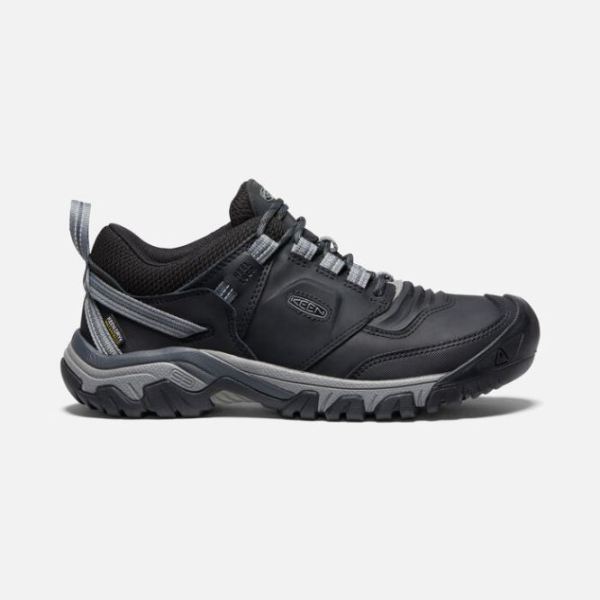 Keen Outlet Men's Ridge Flex Waterproof-Black/Magnet - Click Image to Close