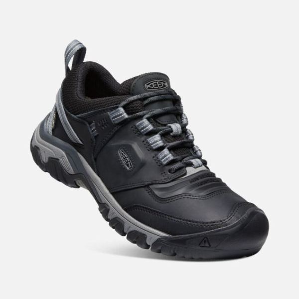 Keen Outlet Men's Ridge Flex Waterproof-Black/Magnet - Click Image to Close