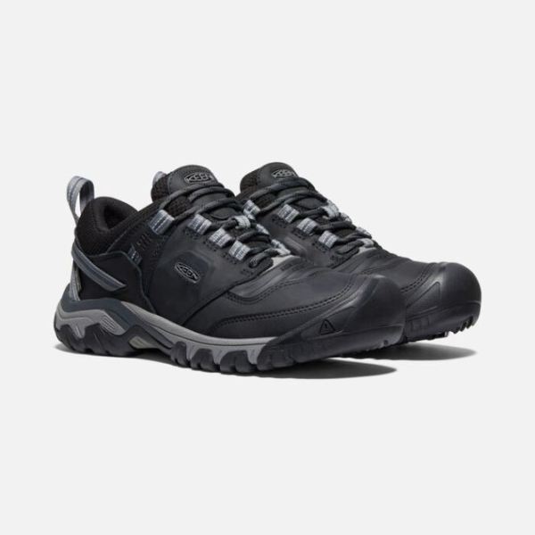 Keen Outlet Men's Ridge Flex Waterproof-Black/Magnet