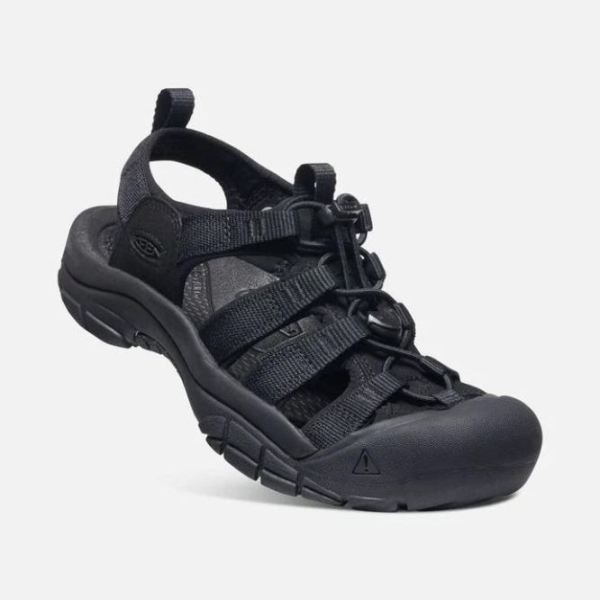 Keen Outlet Women's Newport H2-Triple Black - Click Image to Close