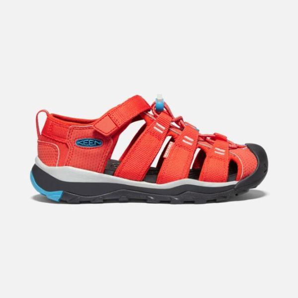 Keen Outlet Big Kids' Newport Neo H2-Orange/Vivid Blue - Click Image to Close