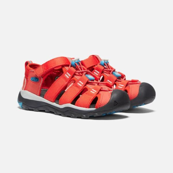 Keen Outlet Big Kids' Newport Neo H2-Orange/Vivid Blue